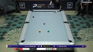 AJ Manas defeats Jayson Shaw! 🤩 What a victory for the 17-year-old, who hands Eagle Eye his first defeat of the week 🙌🇵🇭 IFX Payments #PremierLeaguePool | Matchroom Pool