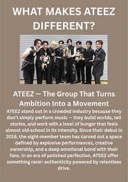 ATEEZ ICONS COVER MAGAZINE SPECIAL