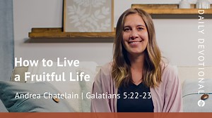 4.1K views · 567 reactions | Galatians 5:22–23 - We all know the Fruit of the Spirit. But did you know it’s impossible to obtain any of these qualities without an intentional connection to Jesus? Watch this video and learn how you might be misunderstanding the Fruit of the Spirit. If you want to join us on helping the gospel reach all corners of the earth, support Our Daily Bread Ministries at https://odb.org/donate | Our Daily Bread Ministries | Facebook
