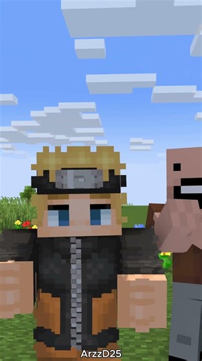Naruto VS Bedrock #minecraft #minecraftanimation #minecraftshorts