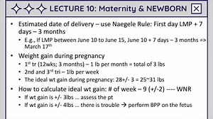 Mark Klimek - Lecture 10 Maternity and Neonatology 🤱 | Leila Apilan Cavan