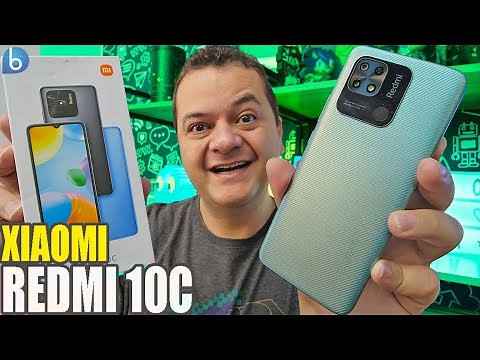 REDMI 10C | Xiaomi | MAIS DESEMPENHO Por VOLTA de 760 Reais! Unboxing e Impressões