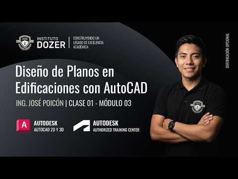 Lectura de Planos en Edificaciones con AutoCAD | Clase 01 - Módulo 03 Curso Gratuito