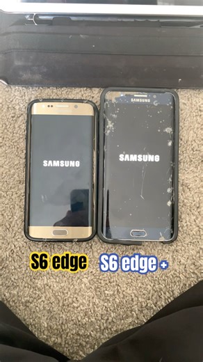 Two synchronized ￼Samsung Galaxy, S6 edges ￼Verizon