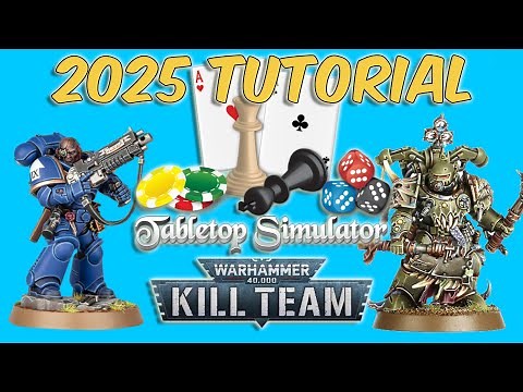 How To Play Kill Team 40K on Tabletop Simulator 2024