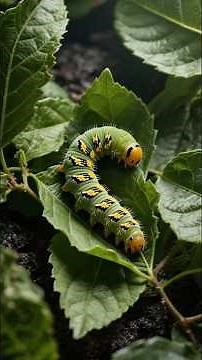 Metamorfosis de la mariposa..