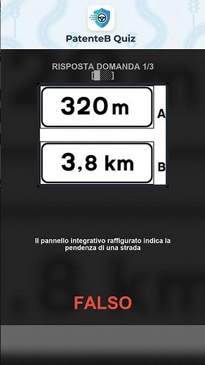 🚗 Riesci a fare 3/3? | Quiz Patente B