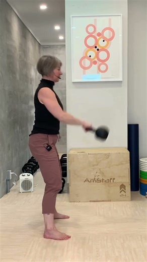 Kettlebell Swing in Action