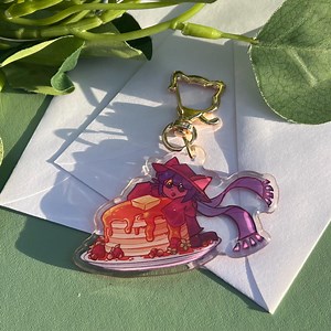 Niko Oneshot Pancakes Keychain - Etsy