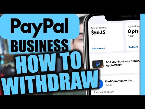 How to Withdraw from PayPal Business Account