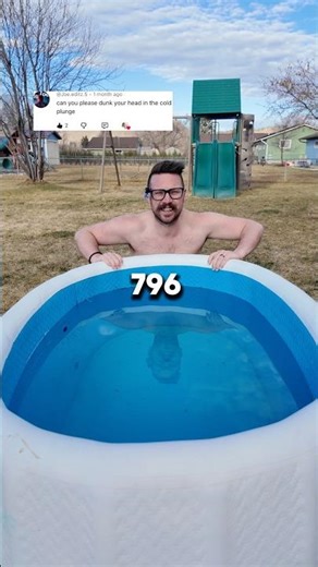 Day 796 Taking a Cold Plunge Everyday