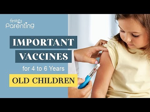 Important Vaccines for Children Aged 4 to 6 that Parents Must Know About
