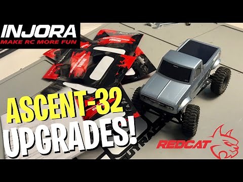 We Fully Upgraded the Redcat Ascent-32! Injora Mods & Drive Test
