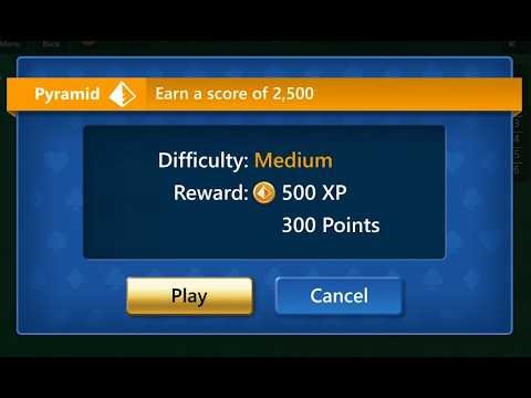 Pyramid - March 25, 2026 - Microsoft Daily Challenge - Solitaire