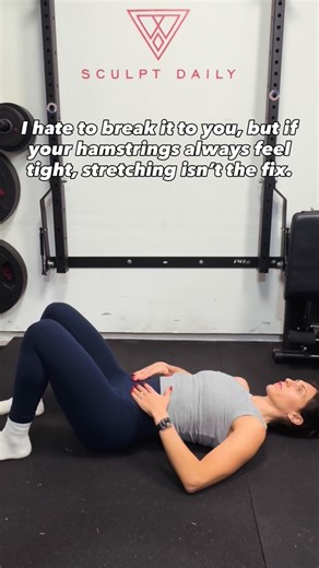 Here is what you need to know👇🏼 Tight hamstrings usually come from two main issues. 1️⃣ Posture & Core Support One common pattern of those who suffer from tight hamstrings is that they are stuck in an anterior pelvic tilt, where the pelvis tips forward and the ribs flare up. In this position hamstrings are held in a lengthened position and feel tight because they’re overworking. This is especially common postpartum. 👉🏼What to focus on: Improving your posture. Ribs should be stacked over pelv