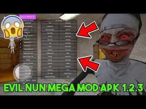 Evil Nun old version 1.2.3 outwit mod menu gameplay link in coments 💯 works https://www.mediafire.