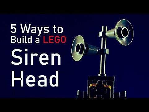 5 Ways to Build a Lego Siren Head