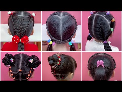 10+ Simple & Cute hairstyles for kids | kids hairstyles | Cool Hairstyles for Girls