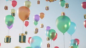 clip-1110784775-loopable-footage-colorful-balloons-gifts-floating-sky
