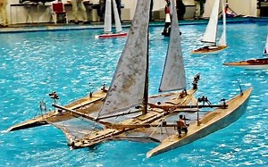 【船模】三体帆船及其他小船模（2016达特茅斯）