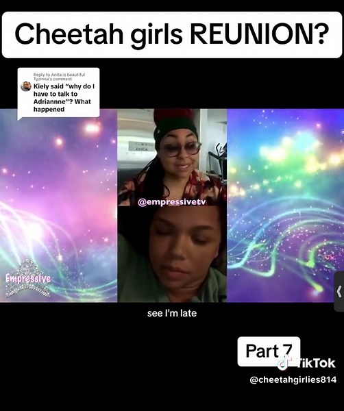 Replying to @Anita is beautiful Tyzinna cheetah girls reunion? Part 7 #cheetahgirls #cheetahgirls2 #cheetahgirlsmovie #cheetahgirlsbarcelona #cheetahgirls3 #cheetahgirlsoneworld #amigascheetahs #ravensymone #adriennebailonhoughton #fyp #thatssoraven #disneychannel #disneychanneloriginalmovie #trending #disneychannelthrowbacks #disneychannelshows #tea #gossip #popculture #nostalgia #nostalgic #throwback #ravenshome #2000skid #90skidsnostalgia #90skid