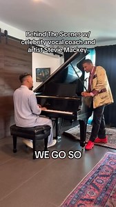 BTS footage: Just hanging out with the talented, celebrity vocal coach, Stevie Mackey. Music and Medicine podcast #fyp #music #foryoupage #vocalist #viralvideo #reels #postviralシ #steviemackey | Isaac Taylor