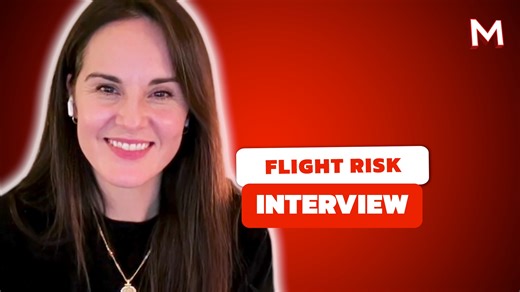 7.7K views · 12 reactions | Michelle Dockery leads the new movie 'Flight Risk' with Mark Wahlberg, and discusses Mel Gibson's direction and her role in the final 'Downton Abbey' movie. #FlightRiskMovie Flight Risk #michelledockery | MovieWeb | Facebook