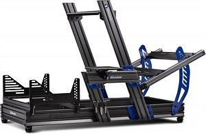 Next Level Racing F-GT Elite Formula and GT Aluminum Profile Simulator Cockpit iRacing Edition (NLR-E012)