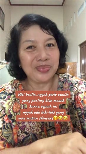 YOU DON'T NEED TO BE BEAUTIFUL, THE IMPORTANT IS YOU CAN COOK