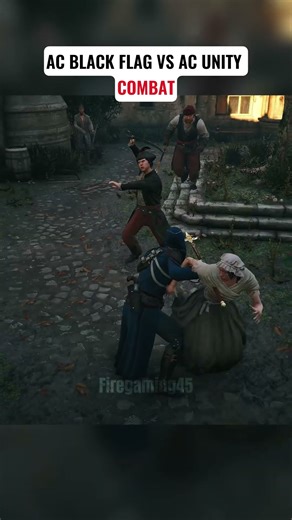 COMBAT Comparison: AC Black Flag vs AC Unity
