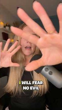 23rd Psalm W/ the most relaxing handmovements 😴🫶 #christianasmr #asmr