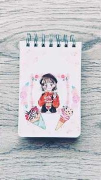 ASMR⭐︎100均素材で簡単コラージュ🍨#shorts #journal #journaling #コラージュ #100均 #asmr