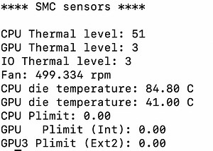 Mac Pro temperature after running CPU intensive process