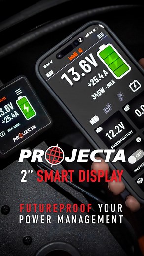 Truly futureproof! A new update for our 2" Smart Display which significantly increases Bluetooth range! | PROJECTA