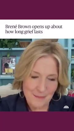 A friendly reminder from Brené Brown: There is no blueprint for how to cope with grief. | Option B