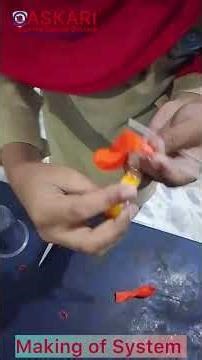 How Lungs 🫁 work? || Science Project || Askari School System #scienceproject #breathinglife