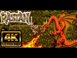 Rastan Arcade Playthrough 4k 60fps