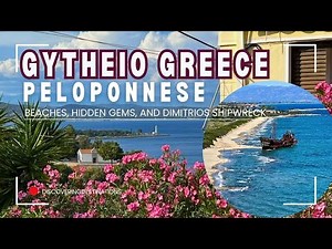 GYTHEIO, Greece Road Trip: Beaches, Hidden Gems, and Dimitrios Shipwreck in the Peloponnese