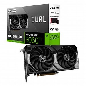 Placa de Vídeo ASUS DUAL RTX 5060 TI O16G NVIDIA GeForce, 16GB GDDR7, 2602MHz, 128 bits, OpenGL4.6, DLSS 4, Ray Tracing - 90YV0MH0-M0NA00 - Placa de Vídeo - Magazine Luiza