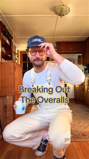 Nothing better than feeling like a train conductor. Work requested we all wear overalls for today, so I will oblige 🫡 @StanRayUSA does it best. #ootd #overalls #outfitinspiration #mensfashion #fyp