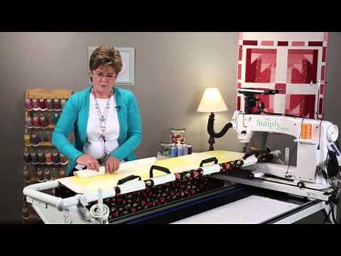 Quilting Pantographs with the HQ Simply Sixteen and HQ Little Foot Frame