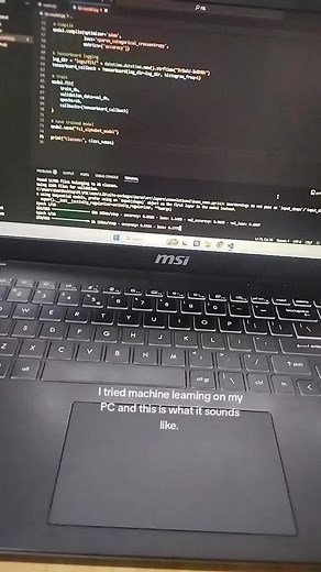 is this normal po? #python #machinelearning #ai #programming
