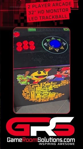 Upright GameMaster 2 Player Arcade Cabinet