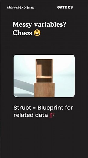 Group Your Data Like a Boss with Struct! ⚡ C/C++ Tutorial
