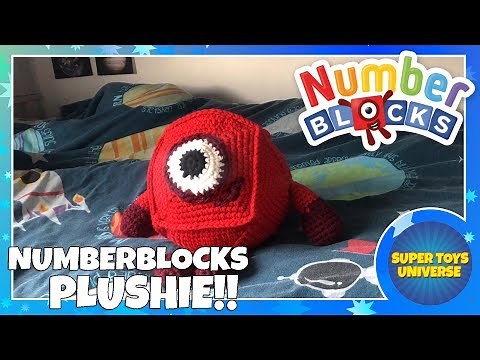 Making a Numberblock 1 Soft Toy Plushie in Crochet!!!
