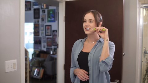 Amazon.com: Tidy Teeth UV Toothbrush Sanitizer - Portable Cordless UVC Light Tooth Brush Holder - Cleaning and Sanitizing - Home Bathroom Countertop & Travel - USB Rechargeable Cleaner Case w/Wall Mount (1-Pack) : Health & Household