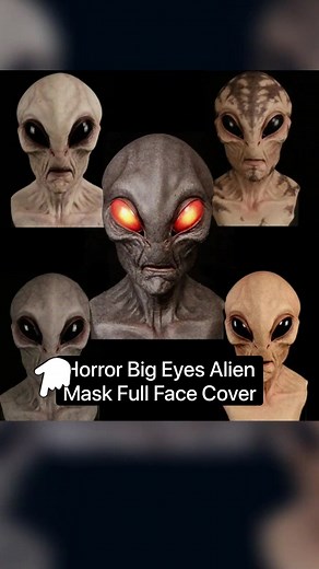 Halloween Horror Alien Mask for Scary Party Cosplay