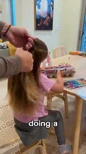 Back to school hairstyle ⬇️ All you’ll need to know is a 3 strand braid and a Topsy Tail My goal