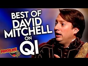 BEST of David Mitchell On QI! 1 Hour Of Funny Rounds