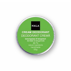 Deodorant crema, NALA, lamaita si bergamota, 55 g - eMAG.ro